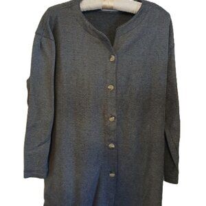 Cristina Black Tweed Cardigan Women’s Small